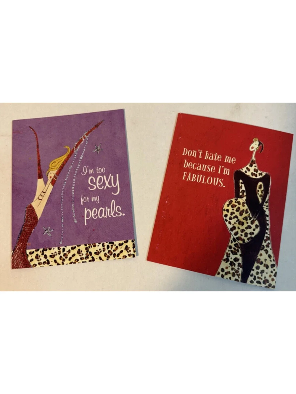 Don’t Hate Me Because I’m Fabulous Card Set see description for complete content